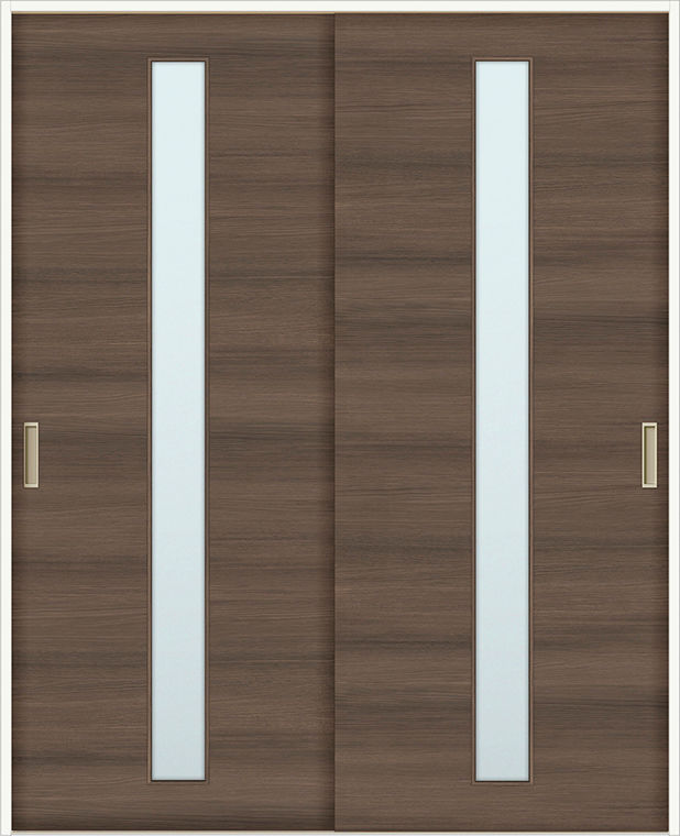 Vレール方式引違い戸2枚建_LGA