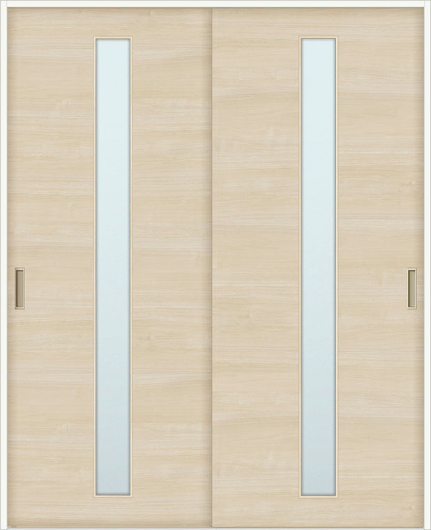 Vレール方式引違い戸2枚建_LGA