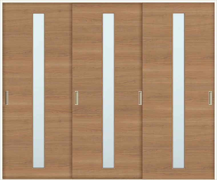 Vレール方式引違い戸3枚建_LGA