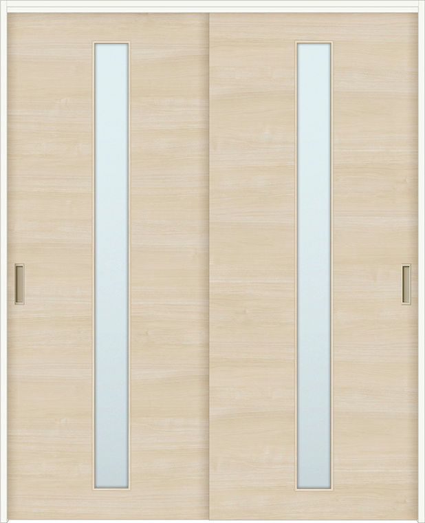 上吊方式引違い戸2枚建_LGA