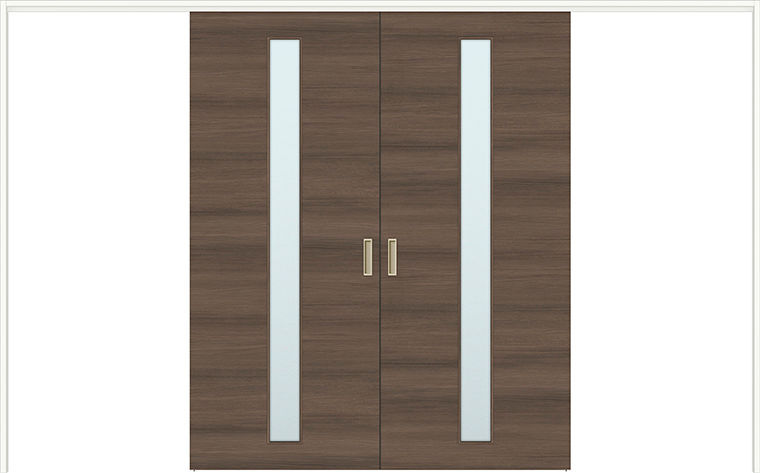 可動間仕切り引分け戸_LGA