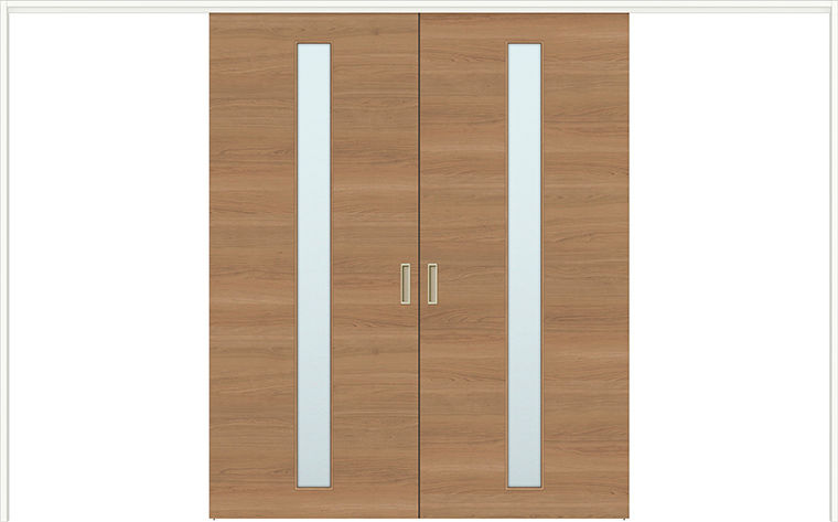 可動間仕切り引分け戸_LGA