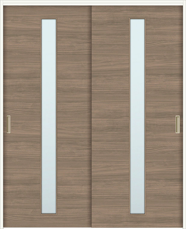 上吊方式引違い戸2枚建_LGA