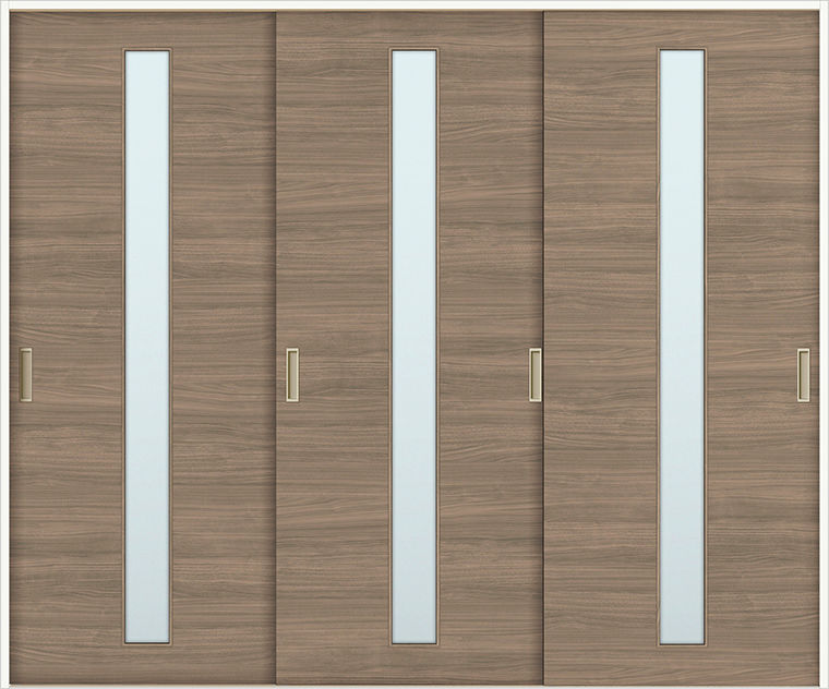 Ｖレール方式引違い戸３枚建_LGA