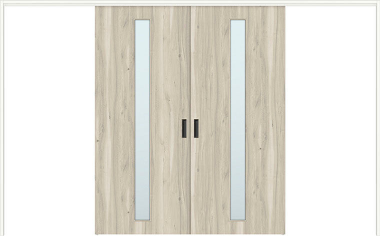 可動間仕切り引分け戸_LGA