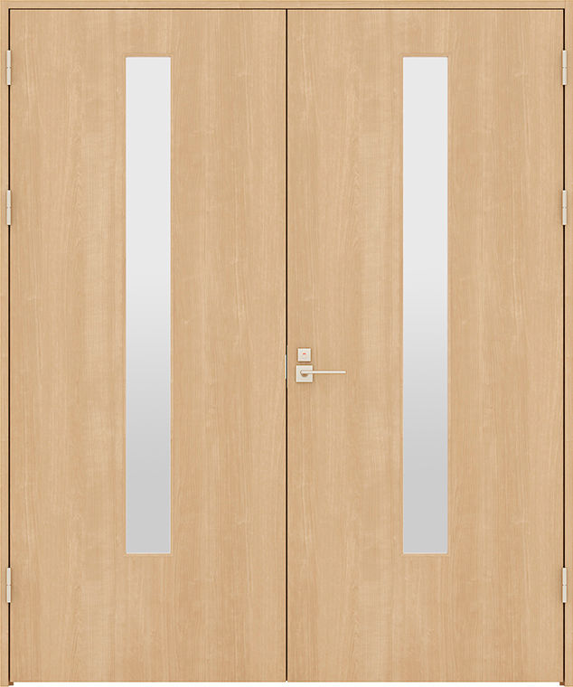 両開きドア_木質面材_HHC