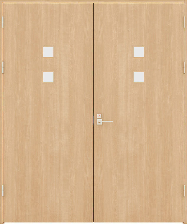 両開きドア_木質面材_HHE