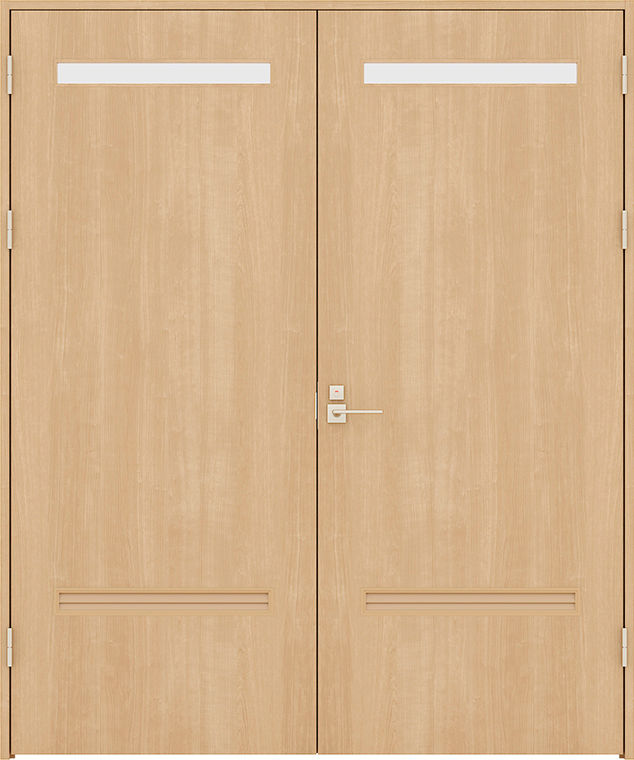 両開きドア_木質面材_HYE