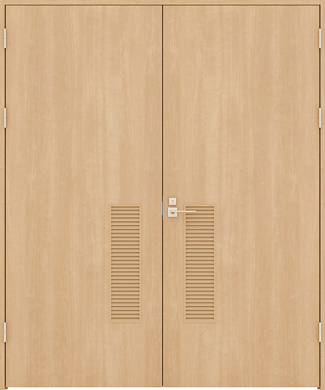 両開きドア_木質面材_HYF_採光窓なし