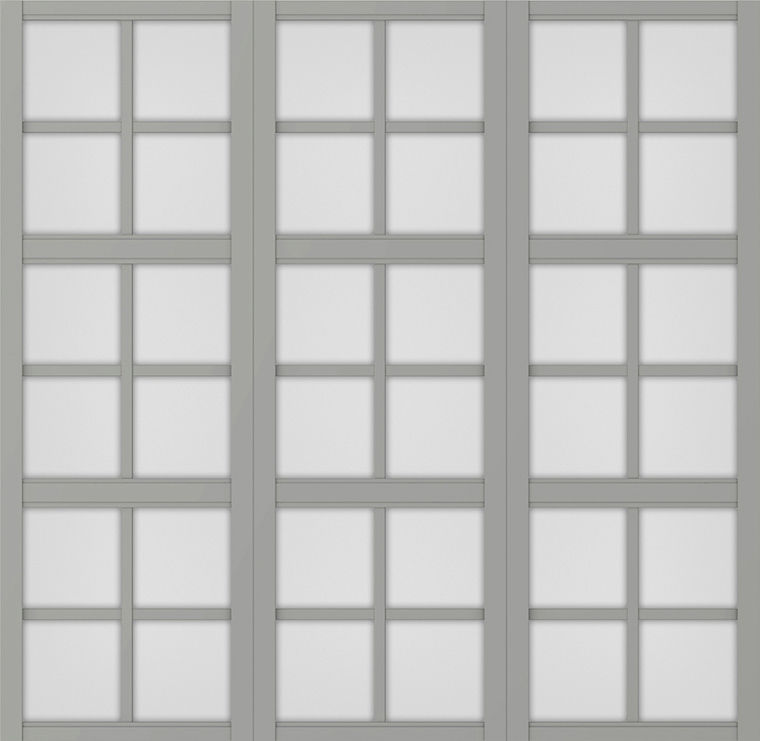 FIX窓+格子_LGA_3列3段