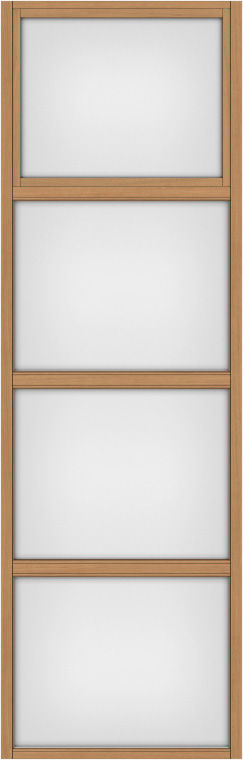 突き出し窓_LGB_1列4段