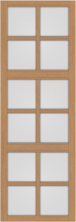 FIX窓+格子_LGA_1列3段