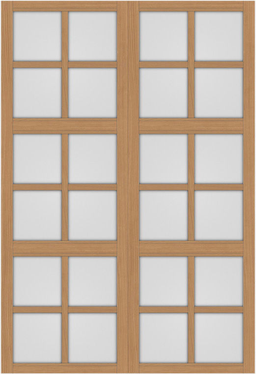 FIX窓+格子_LGA_2列3段