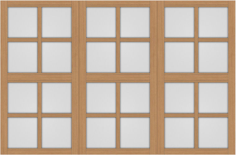 FIX窓+格子_LGA_3列2段