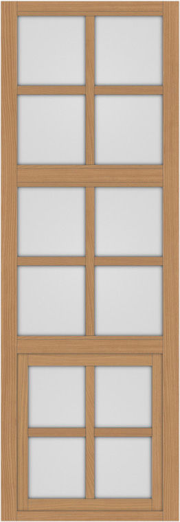 突き出し窓+格子_LGB_1列3段