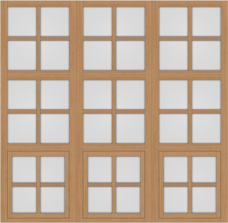 突き出し窓+格子_LGB_3列3段