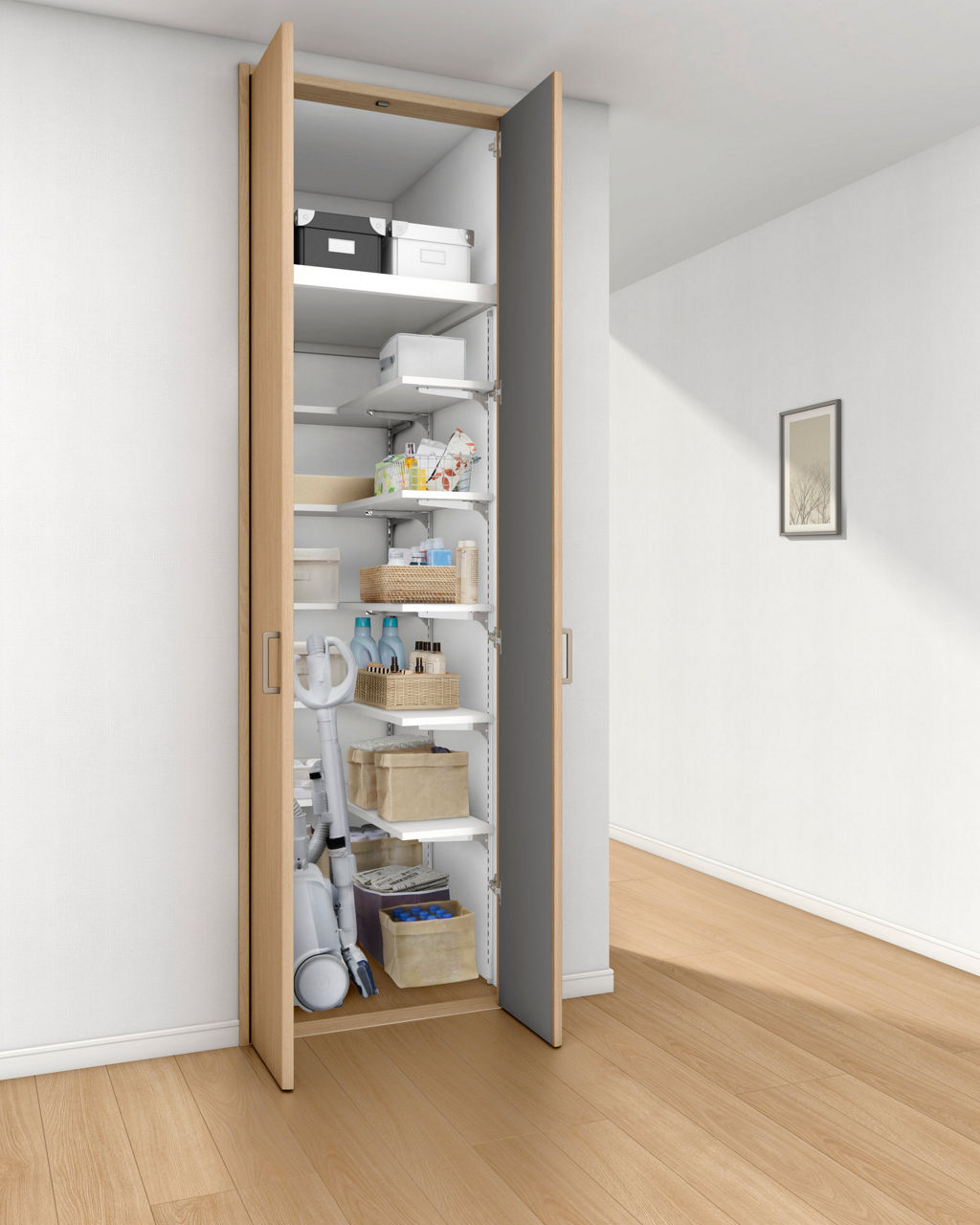 枕棚W10+すっきり棚Aﾌﾟﾗﾝ+Bﾌﾟﾗﾝ