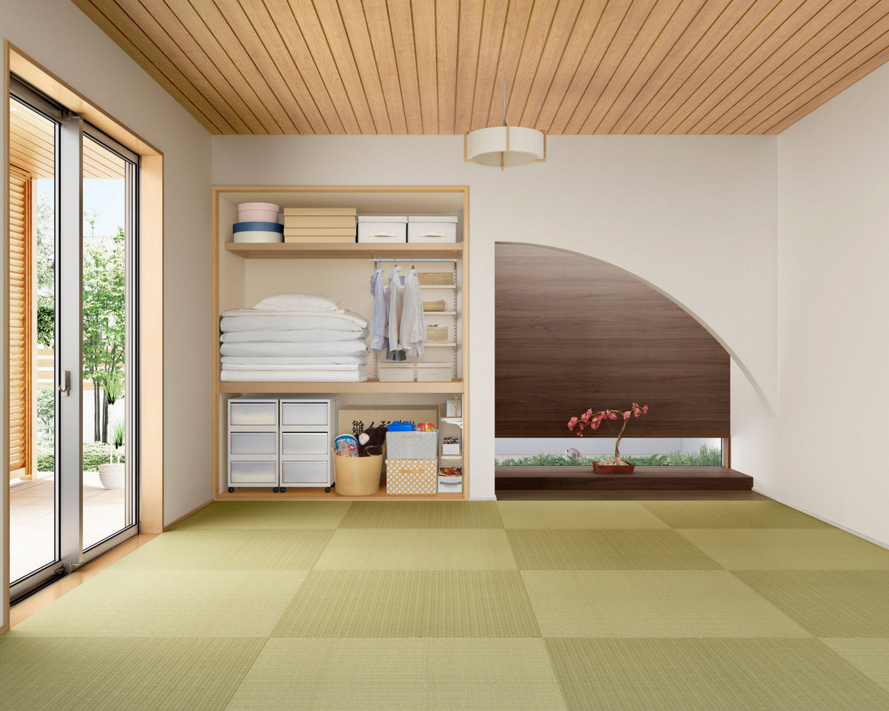 枕棚W20+中棚W18+すっきり棚06ﾌﾟﾗﾝ+Fﾌﾟﾗﾝ_ｸﾘｴﾍﾟｰﾙ