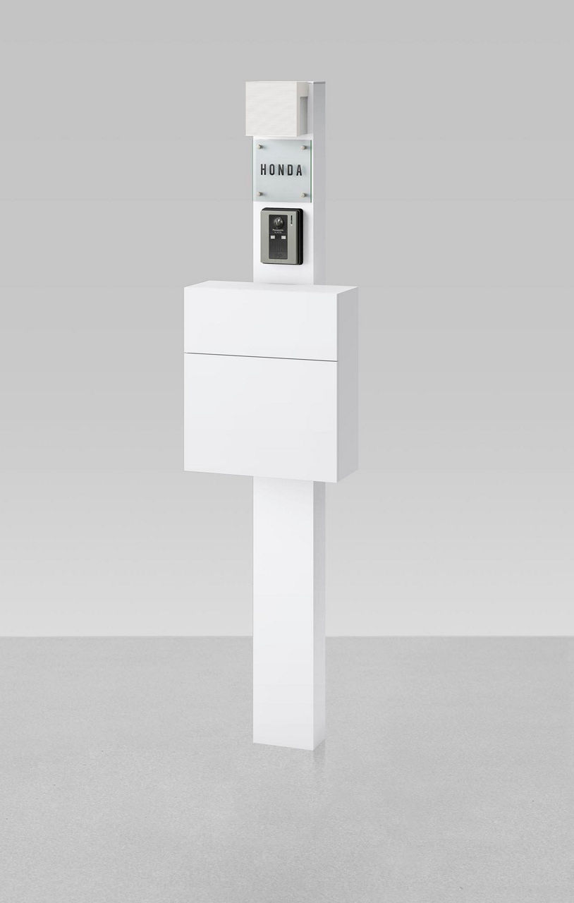 柱ｸﾘｱﾎﾜｲﾄ_照明ｸﾘｱﾎﾜｲﾄ_ﾌﾗｯﾄ横型ﾋﾟｭｱﾎﾜｲﾄ