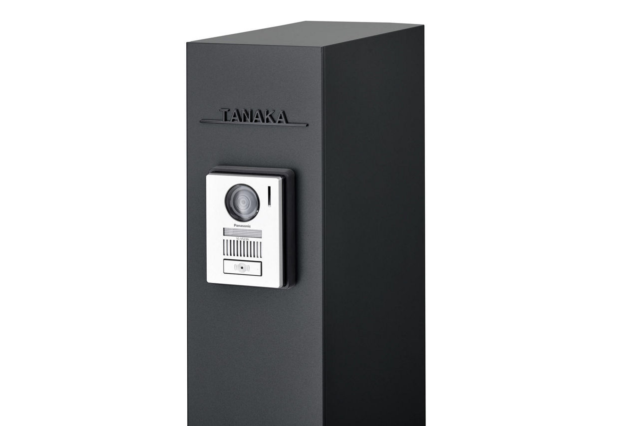 機能門柱FT_本体_ﾏｯﾄﾌﾞﾗｯｸ_IH露出_slimB_ﾌﾞﾗｯｸ