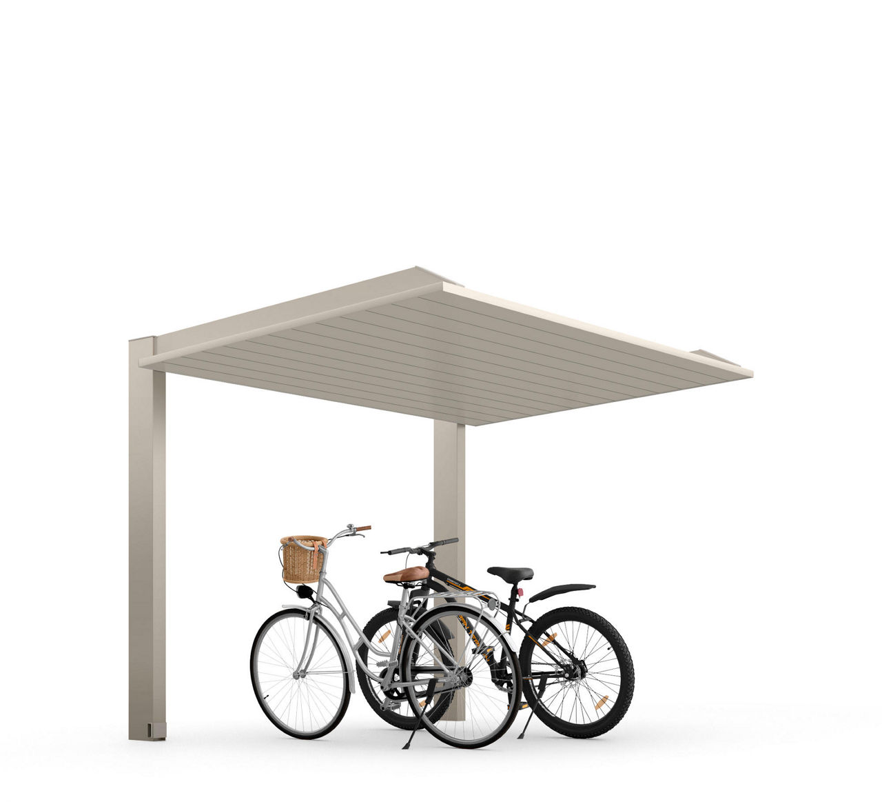 カーポートSC_1500ミニ_21-29_標準柱_シャイングレーF