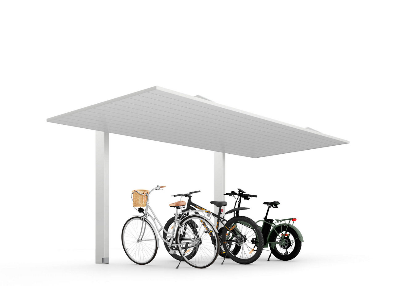 カーポートSC_1500ミニ_21-50_標準柱_ナチュラルシルバーF