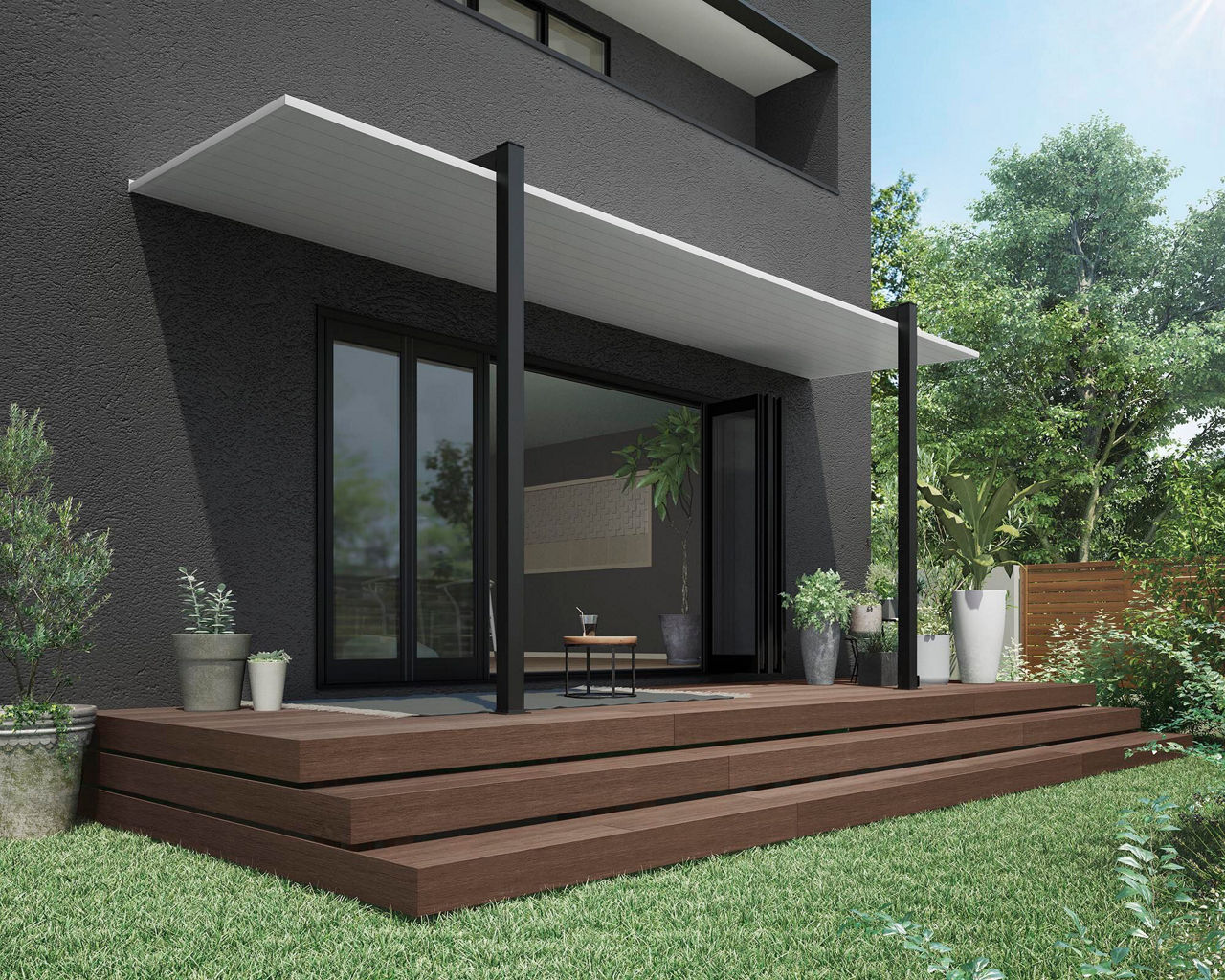 壁付ﾀｲﾌﾟ_ﾃﾗｽﾀｲﾌﾟ､ﾃﾞｯｷ_DS(ﾌﾞﾗｳﾝｽﾃｲﾝｳｯﾄﾞ)