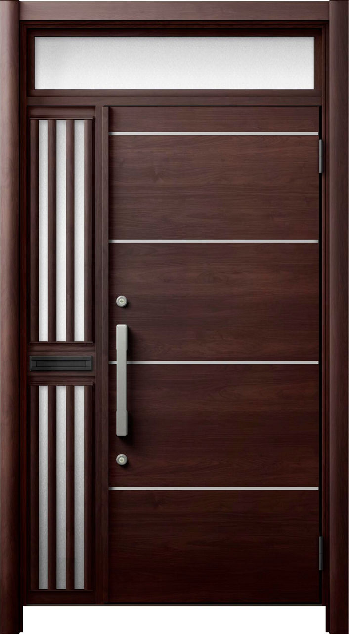 M16型片袖ランマ付中桟付ポスト付