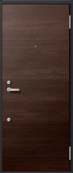 11型_ﾗﾝﾏ無_2ﾛｯｸ_ﾎﾟｽﾄ無_ｸﾘｴﾀﾞｰｸ横木目