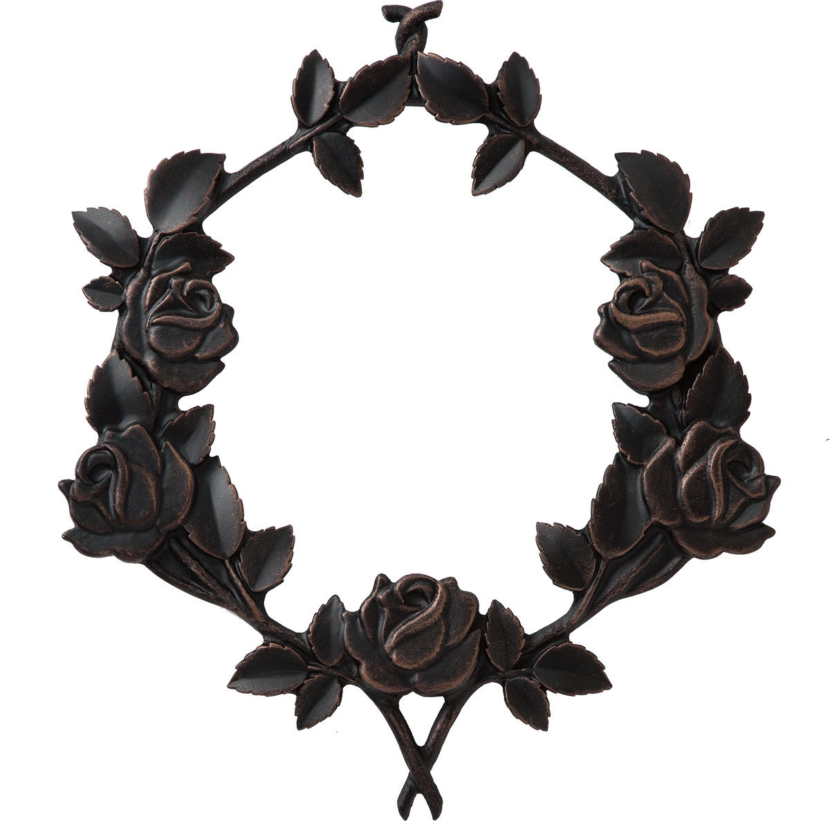 1型　オーナメント　リース（アンティークカッパー＋ブラック）