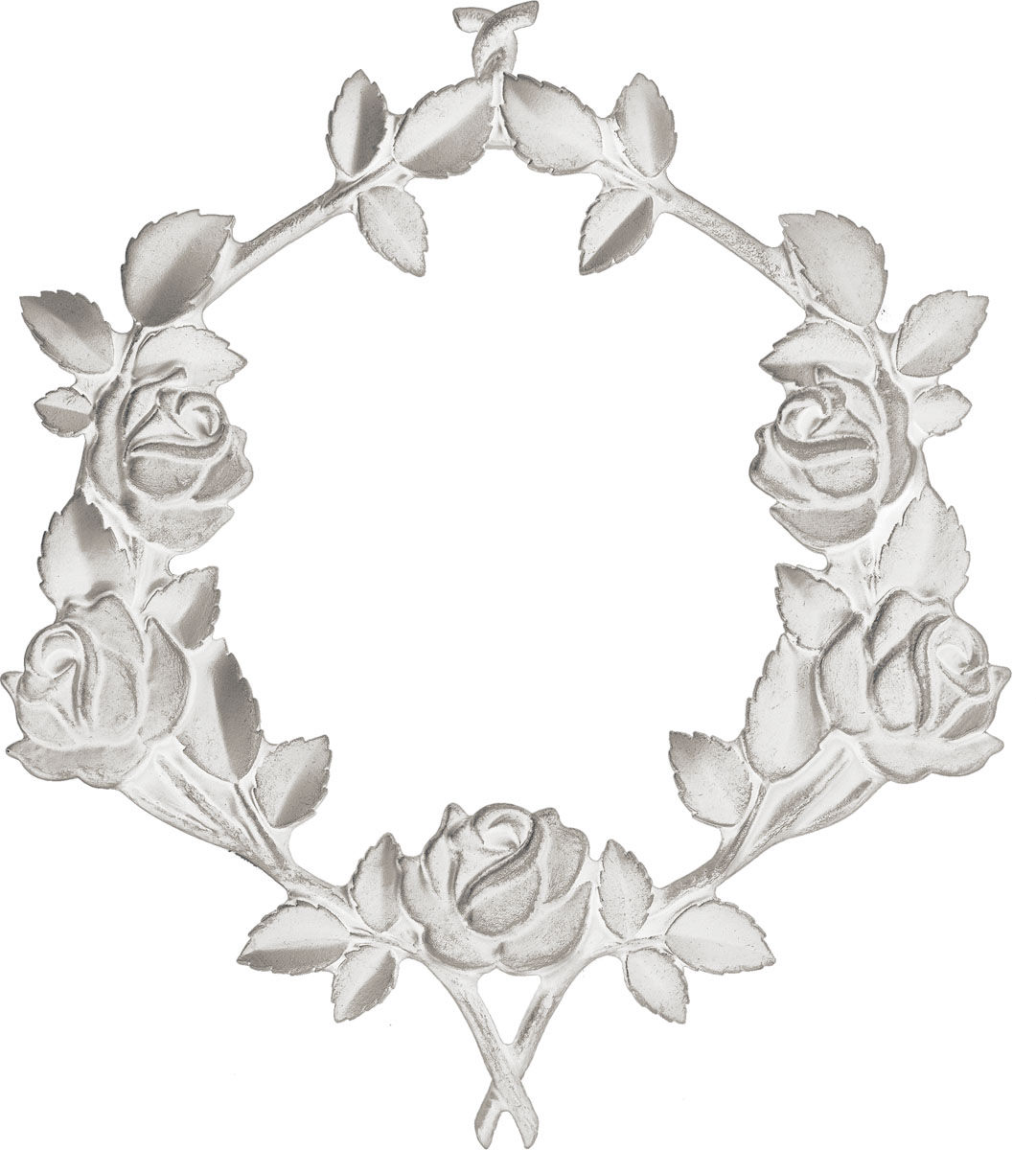 1型　オーナメント　リース（フロスティホワイト+シャイングレー）