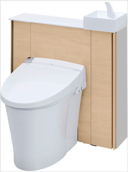 キャビネット付便器_リフォレ