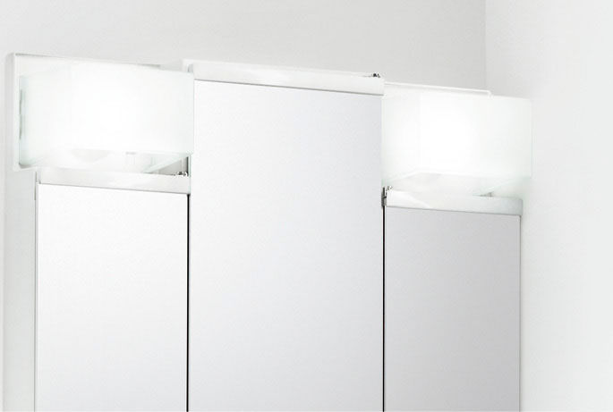 3面鏡_電球型LED照明
